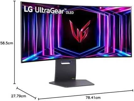 LG | Curved gaming monitorius | 34GS95QE-B | 34 " | OLED | Ultra-WQHD | 21:9 | 240 Hz | 0.03 ms | 3440 x 1440 pikselių | 275 cd/m² | HDMI jungtys quantity 1 | Juodas | Garantija 24 mėn.