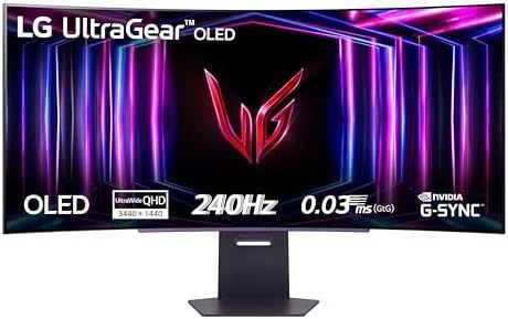 Monitorius LG | 45GS95QE-B | 45 " | OLED | 21:9 | 240 Hz | 0.03 ms | 3440 x 1440 pikselių | 275 cd/m² | HDMI jungtys quantity 2