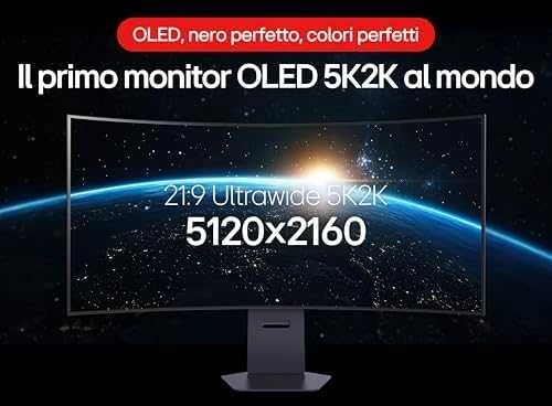 Monitorius „LG UltraGear 45GX950A-B“ – 330 Hz | OLED dviejų režimų 5K2K | 0,03 ms (GtG) | 45 colių