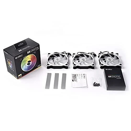 Wentylator Lian Li BR120 DRGB PWM 3-pack + Hub (BRDIGITAL-3RS)