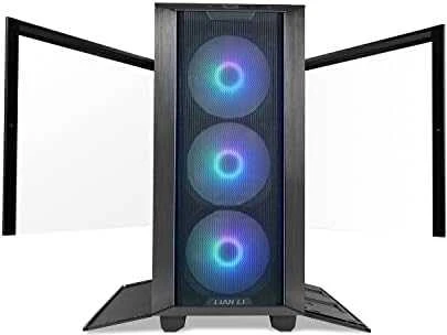 Lian Li LANCOOL III E-ATX korpusas, midi tower, RGB - juodas