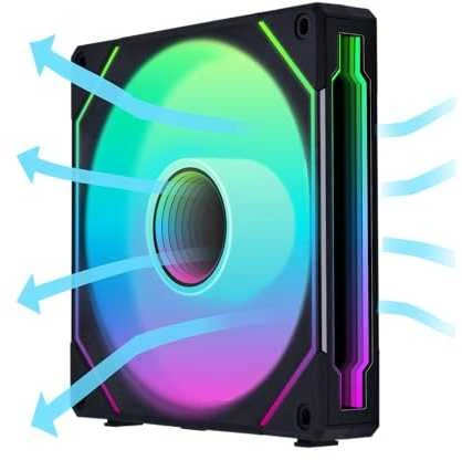 Lian Li UNI FAN SL-INF 140 ARGB Reverse Blade PWM Fan - 140mm, juodas