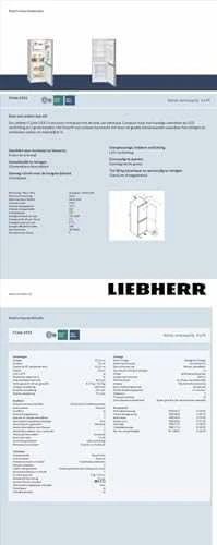LIEBHERR CUele 2331 Pure Šaldytuvas-šaldiklis