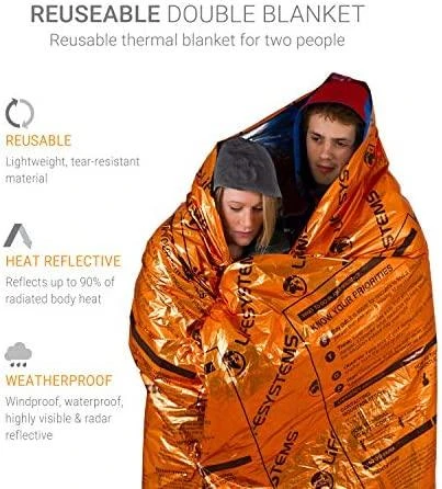 Jungtine Karalyste Termo apsiaustas Lifesystems Heatshield Thermal Blanket single