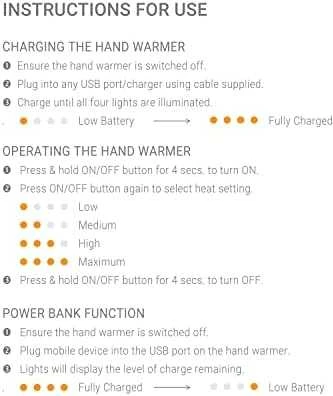 Įkraunamas rankų šildytuvas su įkroviklio funkcija Lifesystems Rechargeable Hand Warmer - Juoda