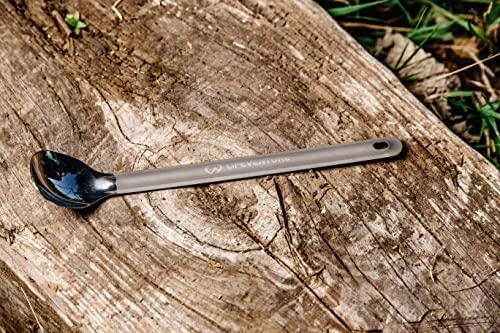 Lifeventure Titanium Long Spoon šaukštas