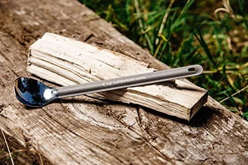 Lifeventure Titanium Long Spoon šaukštas