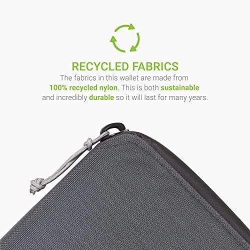 Piniginė ir kortelių dėklas Lifeventure RFID Compact Wallet Recycled