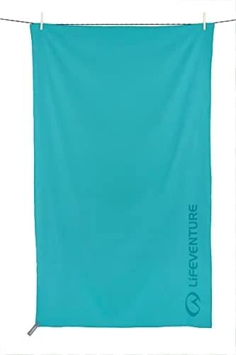 Kelioninis rankšluostis Lifeventure Soft Fibre Recycled Teal L - L