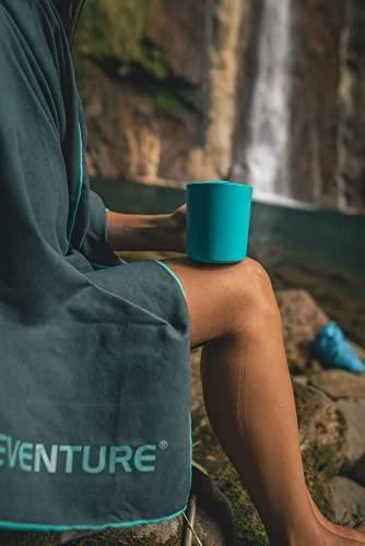 Kelioninis rankšluostis Lifeventure Soft Fibre Recycled Pilkas XL - XL