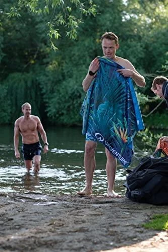 Kelioninis rankšluostis Lifeventure Soft Fibre Tropical - Giant