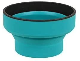 Jungtine Karalyste Sulankstomas puodelis Lifeventure Flexi Mug teal