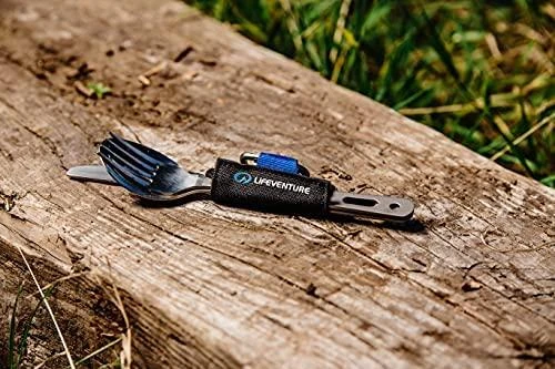 Įrankiai Lifeventure Titanium Cutlery Set