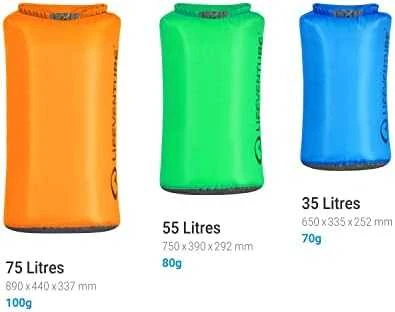 Neperšlampamas maišas Lifeventure Ultralite Dry Bag 35L