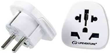 Jungtine Karalyste Kelioninis adapteris Lifeventure World To Europe Travel Adapteris