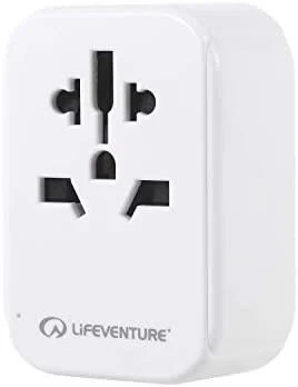 Elektros lizdų adapteris Lifeventure USB- World to USA