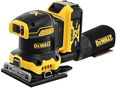 DEWALT šlifuoklis vibracinis 18V DCW200P2 2x5Ah