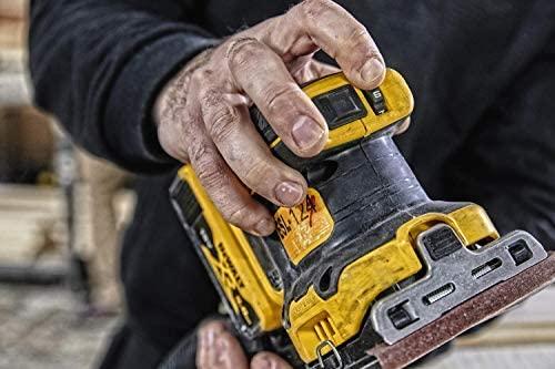 DEWALT šlifuoklis vibracinis 18V DCW200P2 2x5Ah