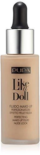 Pupa Milano Pupa Pupa Like A Doll Perfecting Make-Up Fluid SPF15 #030 Natural rusvai gelsvas, 30 ml