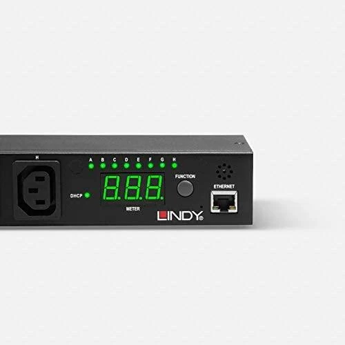 Lindy iPower Classic 8 prievadų, RJ-45 10 Mb/s