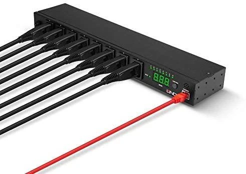 Lindy iPower Classic 8 prievadų, RJ-45 10 Mb/s