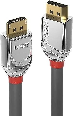 Lindy DisplayPort 1.2, Anthra Line 4K UHD M/M, juodas, 5m