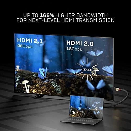 HDMI kabelis - LINDY Gold Line Ultra Didelės Spartos HDMI Kabelis M/M, 3 m, Pilkas