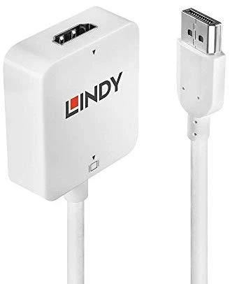 „Lindy“ HDMI į „DisplayPort 4K“ baltą