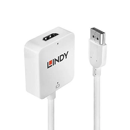 „Lindy“ HDMI į „DisplayPort 4K“ baltą