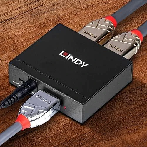 Lindy HDMI 2.0 2 prievadų 10.2G 4K 3D juodas