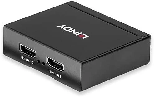 Lindy HDMI 2.0 2 prievadų 10.2G 4K 3D juodas