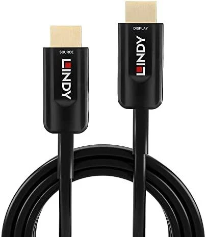 Lindy šviesolaidinis HDMI laidas su Source ir Display jungtimis