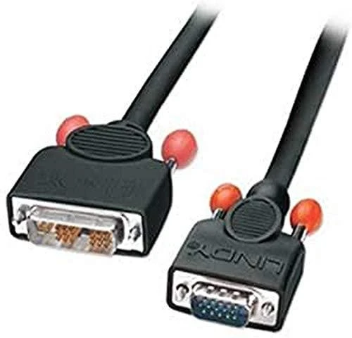 Lindy DVI-A - D-Sub (VGA) kabelis 3m juodas (41197)