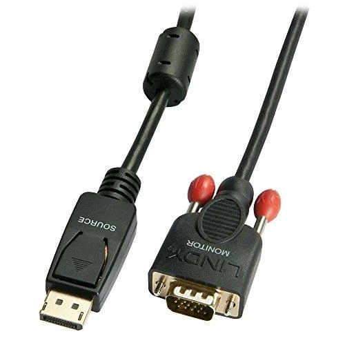 Lindy DisplayPort į VGA laidas su ferito filtru