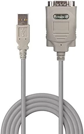 USB Adapteris - LINDY USB į Serial RS422 Konverteris, 12Mbps, Pilnas Duplex, 1 m, Rudas