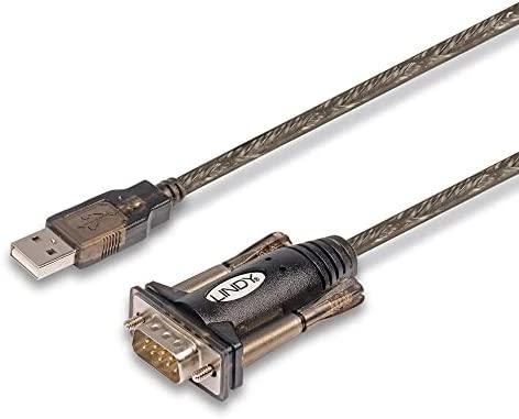 Adapteris - LINDY USB į Serijinį Konverterį Lite Adapteris, Juodas