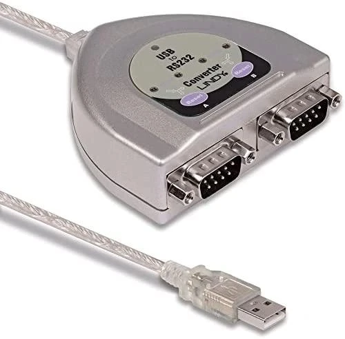Lindy Adapteris - FTDI 2 prievadų nuoseklusis keitiklis 12 Mbps, 0°C iki 40°C