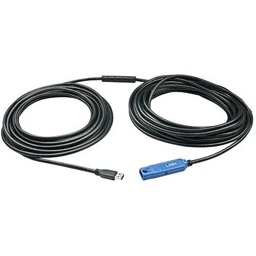 USB Prailginimo Laidas - LINDY USB 3.0 Aktyvus Prailginimo Laidas, 15 m