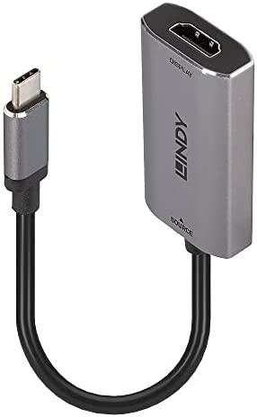 Adapteris - LINDY USB Type C į HDMI 8K60 Konverteris, Pilkas