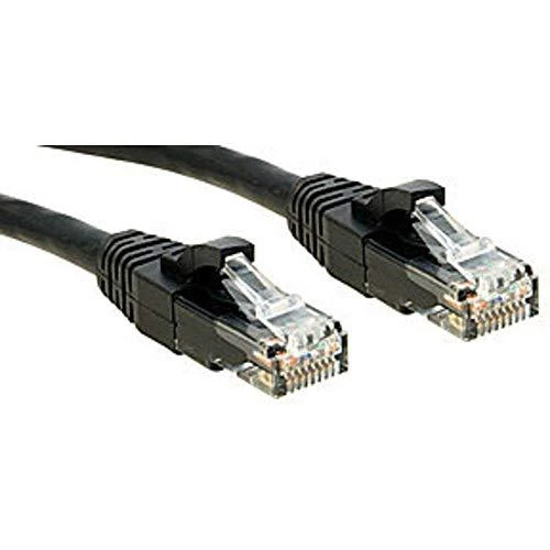 Tinklo Kabelis - LINDY Cat.6 U/UTP LSZH Tinklo Kabelis, RJ45, M/M, 250MHz, 26AWG, 1 m, Juodas