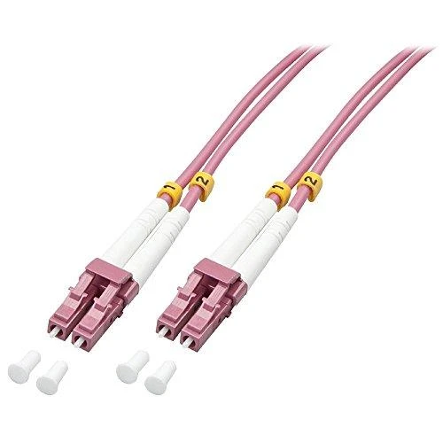 Lindy Pluoštinis Laidas - LC/LC OM4 20m 50/125µm Multimode
