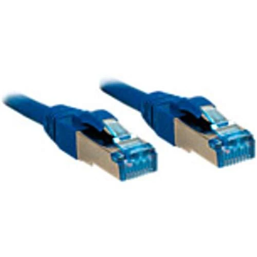 Tinklo Kabelis - LINDY Cat.6A S/FTP LSZH Tinklo Kabelis, RJ45, M/M, 500MHz, 0.5 m, Mėlynas