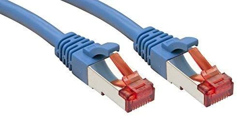 Tinklo Kabelis - LINDY Cat.6 S/FTP Tinklo Kabelis, RJ45, M/M, 250MHz, 27AWG, 0.5 m, Mėlynas