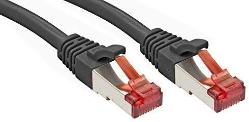 Lindy Patchcord CAT 6 S/FTP 3m Juodas