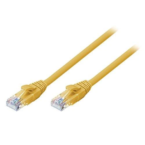 Tinklo Kabelis - LINDY Cat.6 U/UTP Tinklo Kabelis, RJ45, M/M, 250MHz, 3 m, Geltonas