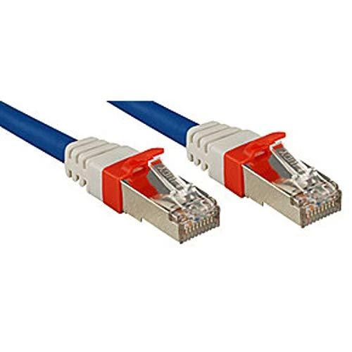 Tinklo Kabelis - LINDY Cat.6A S/FTP LSZH Tinklo Kabelis, RJ45, M/M, 500MHz, 26AWG, 0.5 m, Mėlynas