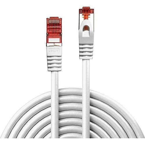 Tinklo Kabelis - LINDY Cat.6 S/FTP Tinklo Kabelis, RJ45, M/M, 250MHz, 28AWG, 0.3 m, Baltas