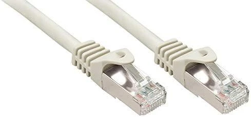 Tinklo Kabelis - LINDY Cat.5e F/UTP Tinklo Kabelis, RJ45, M/M, 100MHz, CCA, 0.5 m, Pilkas