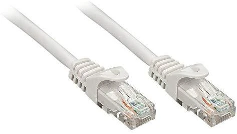 Tinklo Kabelis - LINDY Cat.5e U/UTP Tinklo Kabelis, RJ45, M/M, 100MHz, 2 m, Pilkas