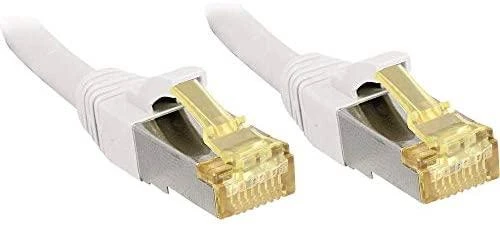 Tinklo Kabelis - LINDY RJ45 S/FTP LSZH Tinklo Kabelis, Cat.6A Kištukas, Cat.7 Neapdirbtas Kabelis, 15 m, Baltas